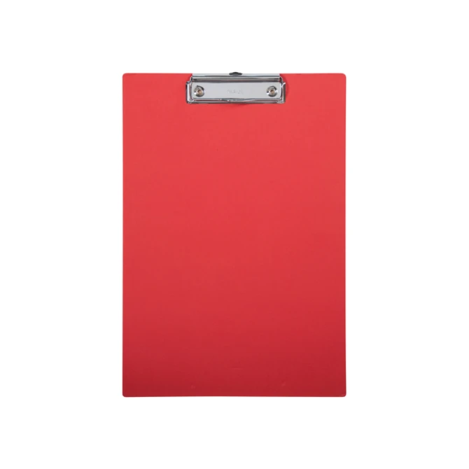 Klembord MAULbalance A4 staand versterkt 3mm karton rood