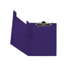 Klembordmap Bantex met klem en penlus donkerblauw