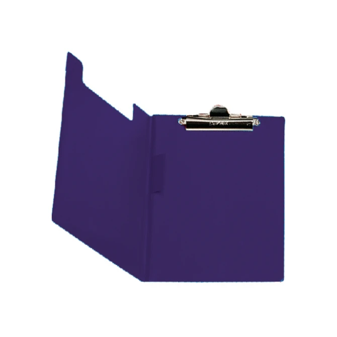 Klembordmap Bantex met klem en penlus donkerblauw