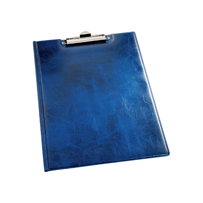Klembordmap Durable 2355 A4 met kopklem en insteek blauw
