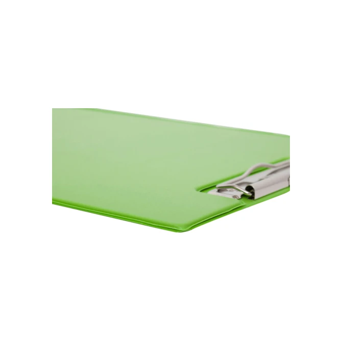 Klembordmap MAUL A4 staand met penlus PVC neon groen