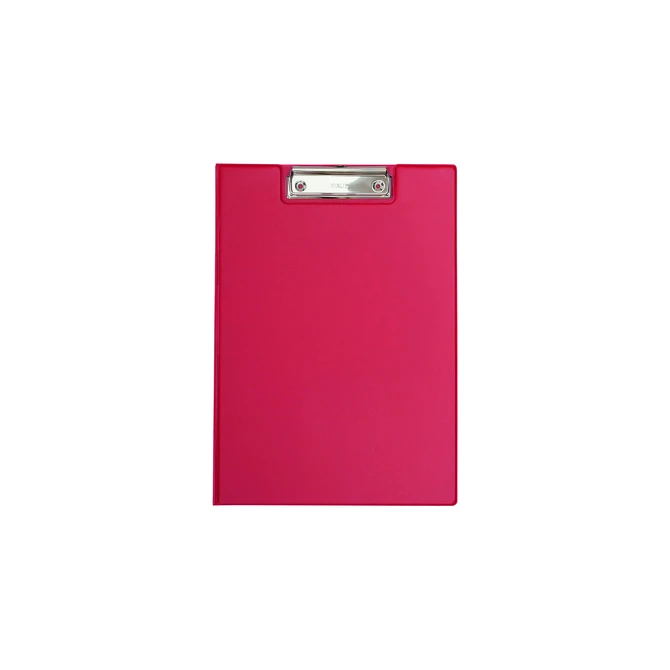 Klembordmap MAUL A4 staand PVC met penlus rood