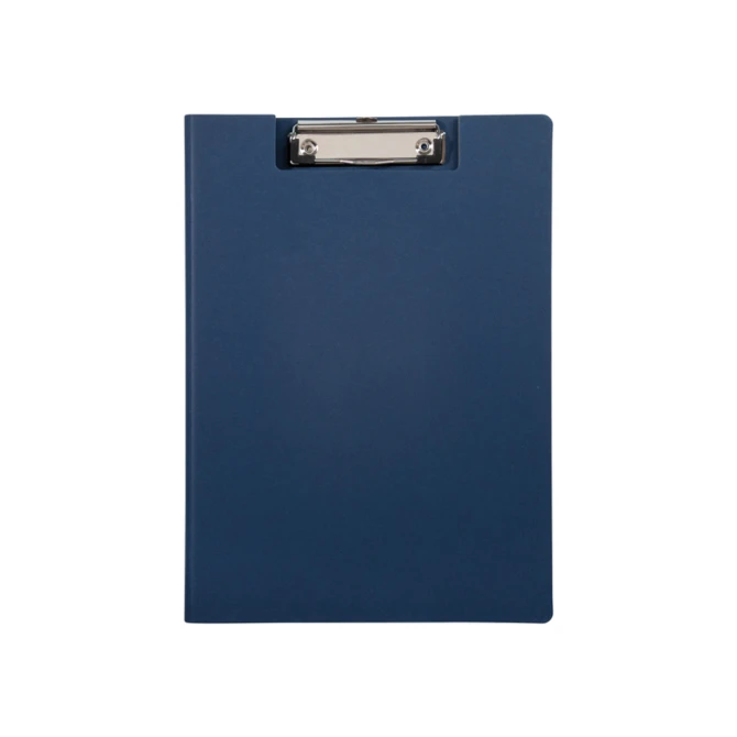 Klembordmap MAULbalance A4 versterkt karton rug 8mm blauw