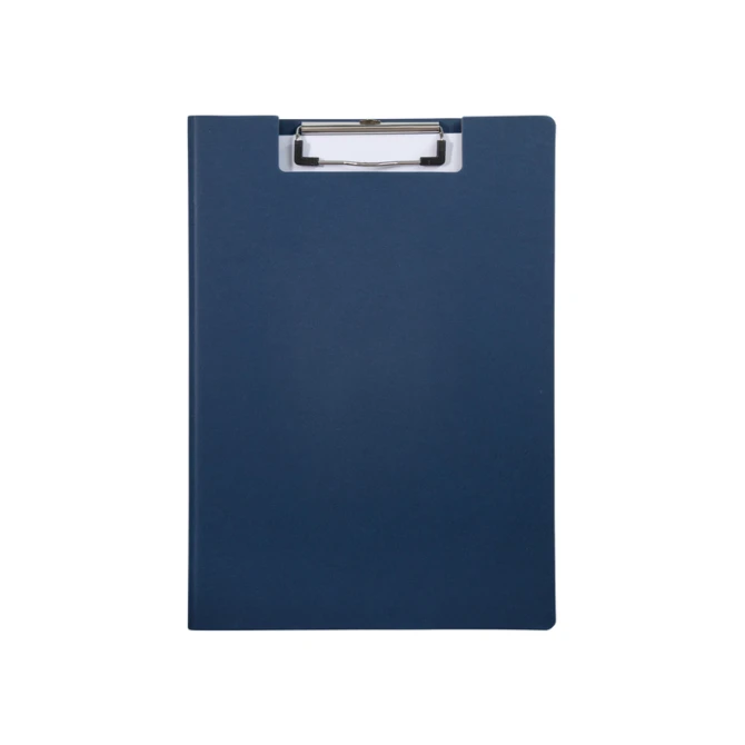 Klembordmap MAULbalance A4 versterkt karton rug 8mm blauw