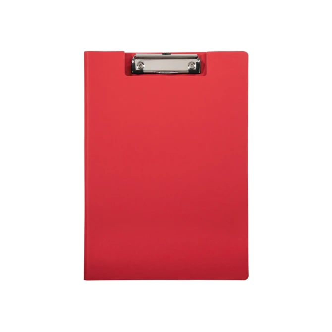 Klembordmap MAULbalance A4 versterkt karton rug 8mm rood