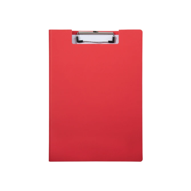 Klembordmap MAULbalance A4 versterkt karton rug 8mm rood