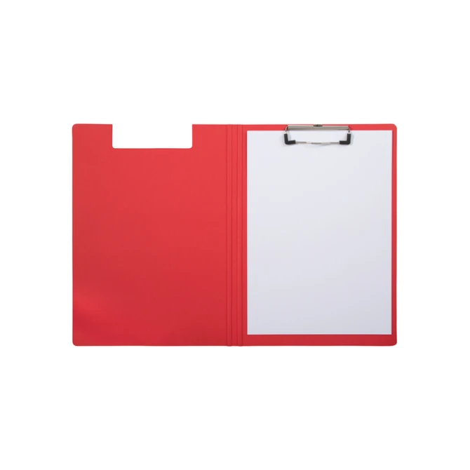 Klembordmap MAULbalance A4 versterkt karton rug 8mm rood