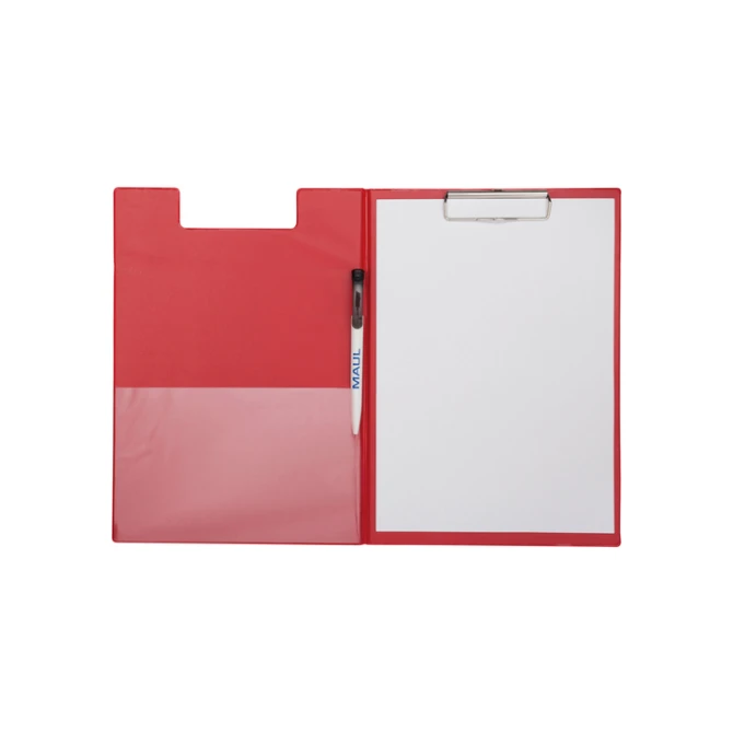Klembordmap MAULpoly A4 staand PP-folie rood