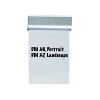 Klemlijst MAUL 113x40mm aluminium zelfklevend