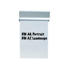 Klemlijst MAUL 113x40mm aluminium zelfklevend