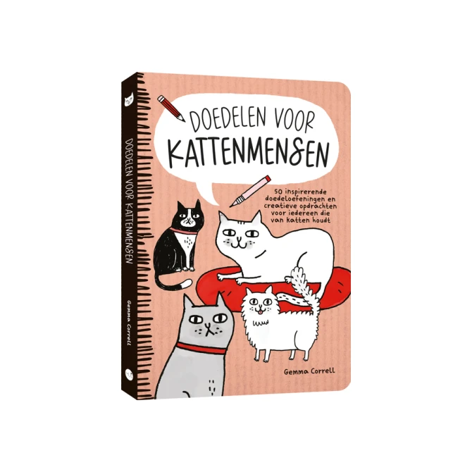 Kleurboek MUS Doedelen voor kattenmensen