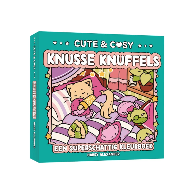 Kleurboek MUS Kjoet & Koozie Knusse knuffels