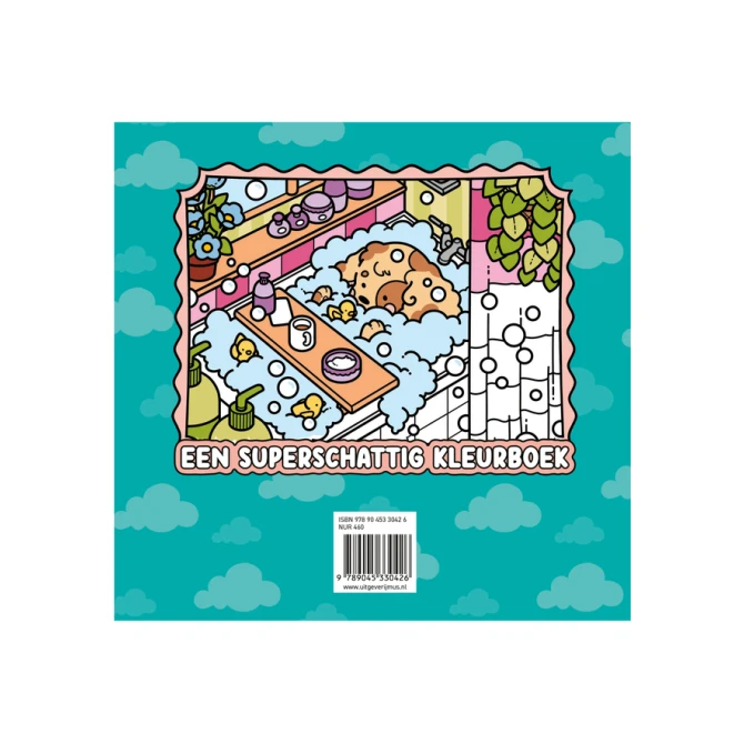 Kleurboek MUS Kjoet & Koozie Knusse knuffels