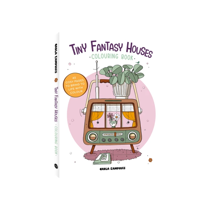 Kleurboek MUS Tiny Fantasy Houses