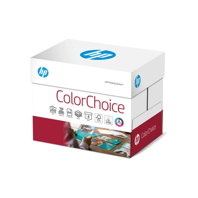 Kleurenlaserpapier HP Color Choice A4 200gr wit 250vel