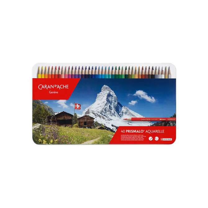 Kleurpotloden Caran d'Ache Prismalo 40 stuks assorti