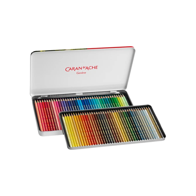 Kleurpotloden Caran d'Ache Prismalo 80 stuks assorti