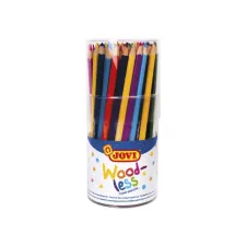 Kleurpotloden Jovi houtvrij assorti pot à 84 stuks