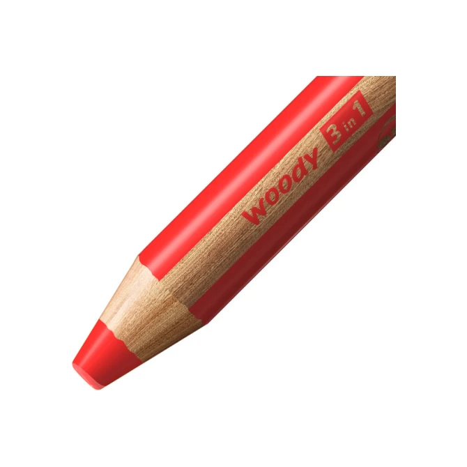 Kleurpotloden STABILO 882 woody 3 in 1 incl 4 slijpers classpack 76st
