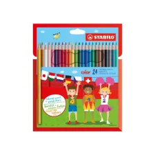 Kleurpotloden STABILO 979 color assorti kartonnen etui à 24 stuks