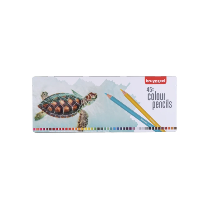 Kleurpotlood Bruynzeel Creatives schildpad blik à 45 kleuren