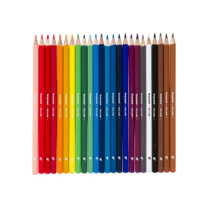Kleurpotlood Bruynzeel Kids set à 24 kleuren