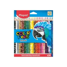 Kleurpotlood Maped Color'Peps Animals set à 24 kleuren
