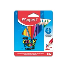 Kleurpotlood Maped Color'Peps Mini Strong set à 12 kleuren