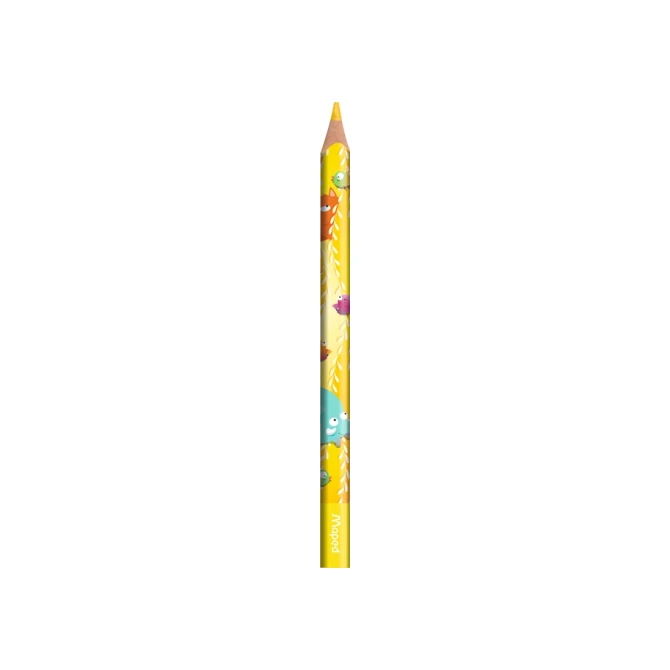 Kleurpotlood Maped Jungle Fever jumbo set à 12 kleuren