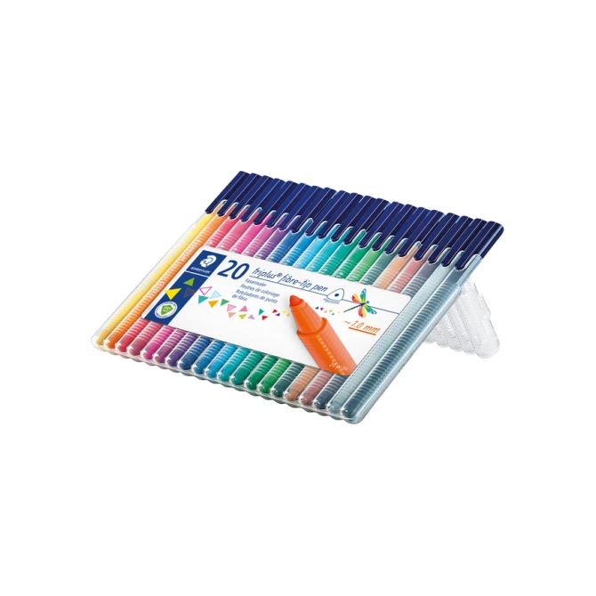 Kleurstift Staedtler 323 Triplus color à 20 kleuren