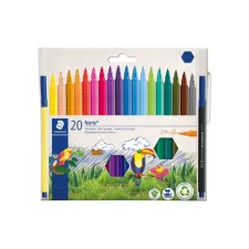 Kleurstift Staedtler Noris 326 kartonnen etui 20 kleuren
