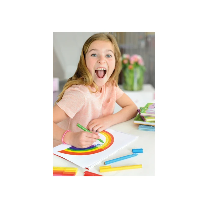 Kleurstiften Faber-Castell Connector assorti cadeauset à 80 stuks