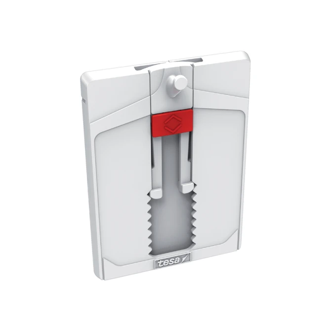 Klevende spijker tesa® behang en pleisterwerk 2kg verstelbaar wit 2 stuks