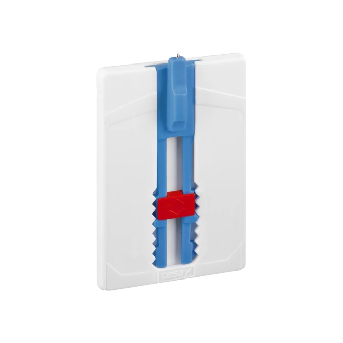Klevende spijker tesa® canvas- behang en pleisterwerk 2kg wit 2 stuks
