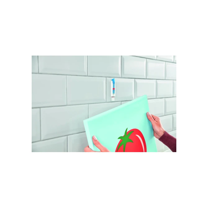 Klevende spijker tesa® canvas- tegels en metaal 2kg wit 2 stuks