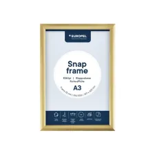 Kliklijst Europel A3 25mm goud
