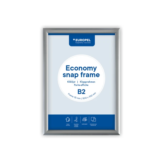 Kliklijst Europel Economy B2 zilver