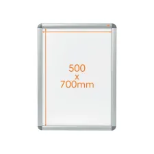 Kliklijst Nobo Premium Plus 70x50cm aluminium Kliklijst Nobo Premium Plus 70x50cm aluminium