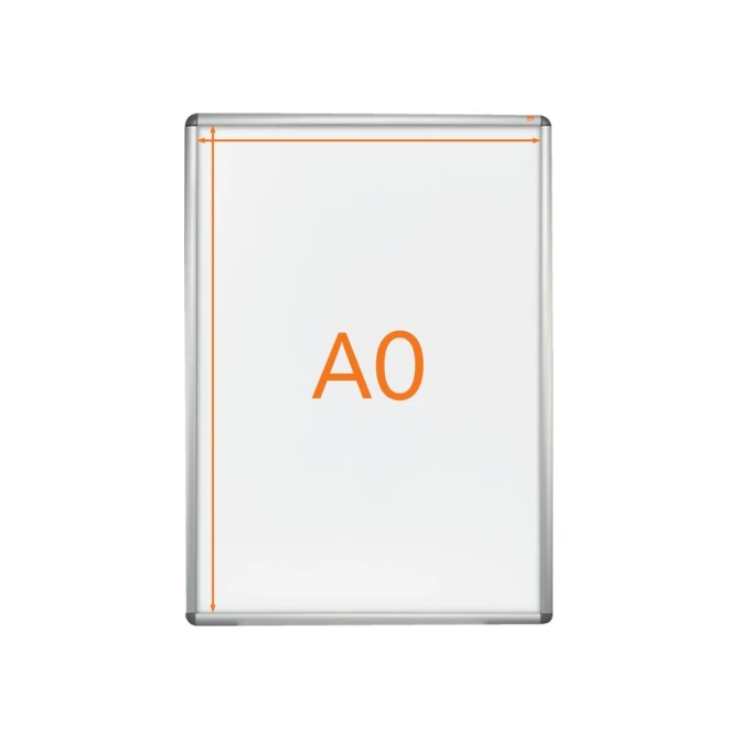 Kliklijst Nobo Premium Plus A0 118x84,1cm aluminium