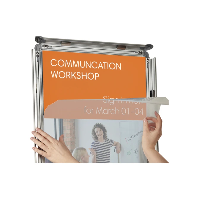 Kliklijst Nobo Premium Plus A1 84,1x59,4cm aluminium