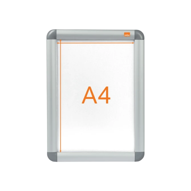 Kliklijst Nobo Premium Plus A4 aluminium