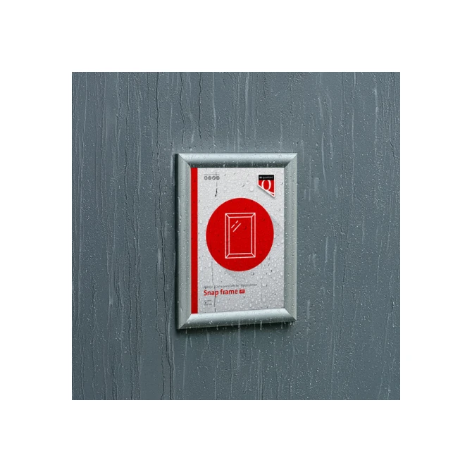 Kliklijst Quantore outdoor A5 25mm zilver