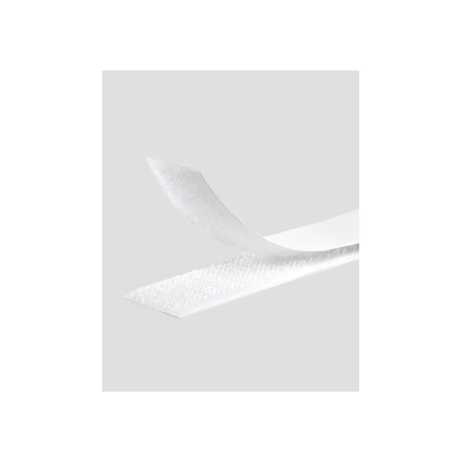 Klittenband Folia 20mmx2m wit 2 rollen