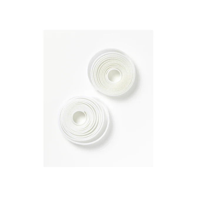 Klittenband Folia 20mmx2m wit 2 rollen