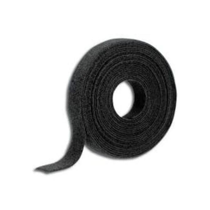Klittenband Office kabelbinder 2-in 1 13mmx10m zwart