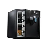 Kluis MasterLock brandvrij en waterdicht electronisch combi-slot XL zwart ZA43