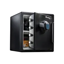 Kluis MasterLock brandvrij en waterdicht electronisch combi-slot XL zwart ZA43