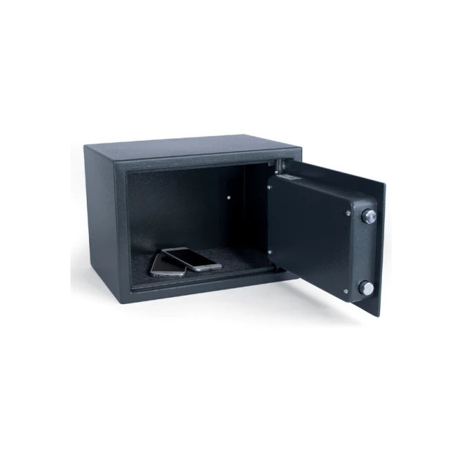 Kluis Pavo met stersleutel 350x250x250mm donkergrijs