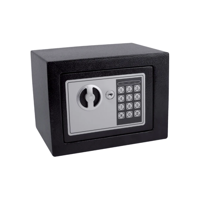 Kluis Pavo mini elektronisch 230x170x170mm zwart