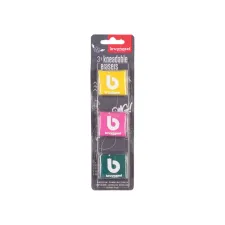Kneedgum Bruynzeel Teens set à 3 kleuren